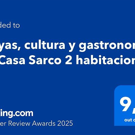 Playas, Cultura Y Gastronomia En Casa Sarco 2 Habitaciones Сан-Фернандо Екстер'єр фото